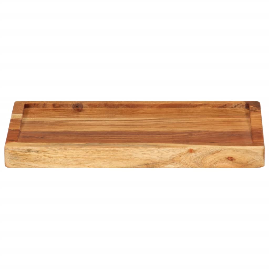 Vidaxl Hakblok 43x32x3,5 cm fester Akaziahout