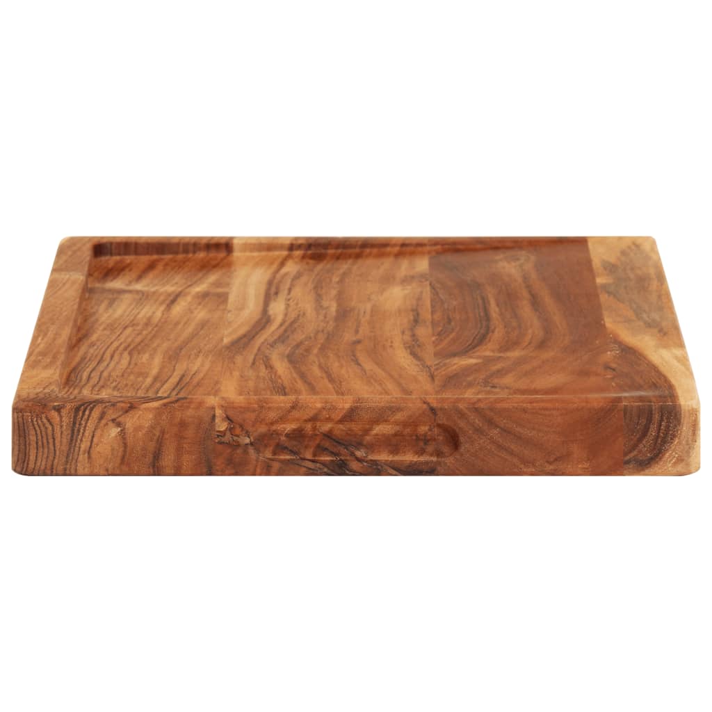 Vidaxl Hakblok 43x32x3,5 cm fester Akaziahout