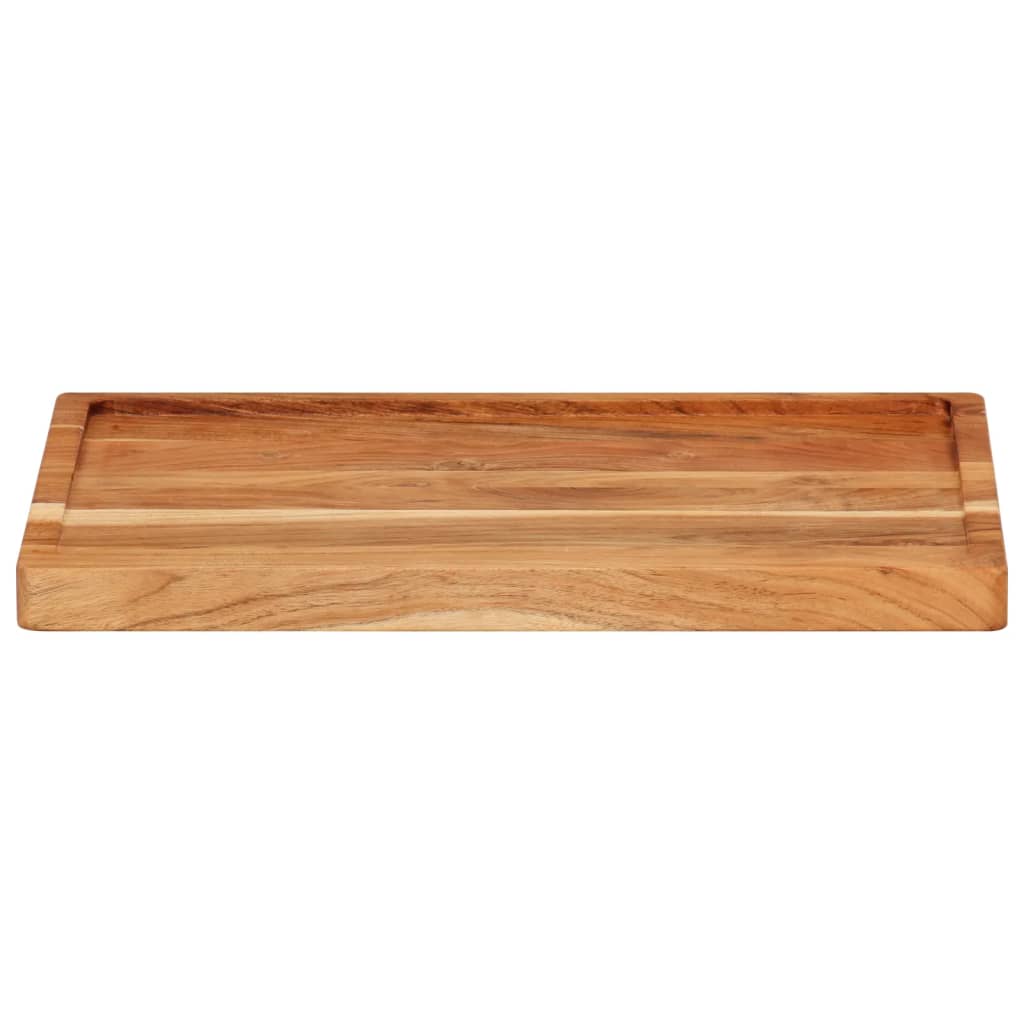 Vidaxl Hakblok 52x38x3,5 cm fester Akaziahout