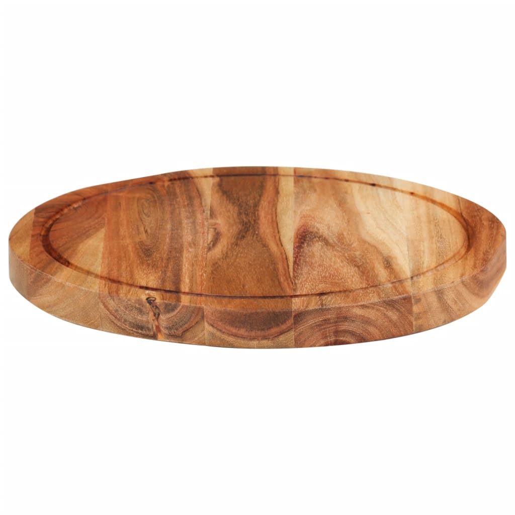 Vidaxl Hakblok Ø 30x2,5 cm fester Akaziahout