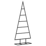 Vidaxl Weihnachtsdekoration Weihnachtsbaum 90 cm Metall Schwarz - afbeelding 2