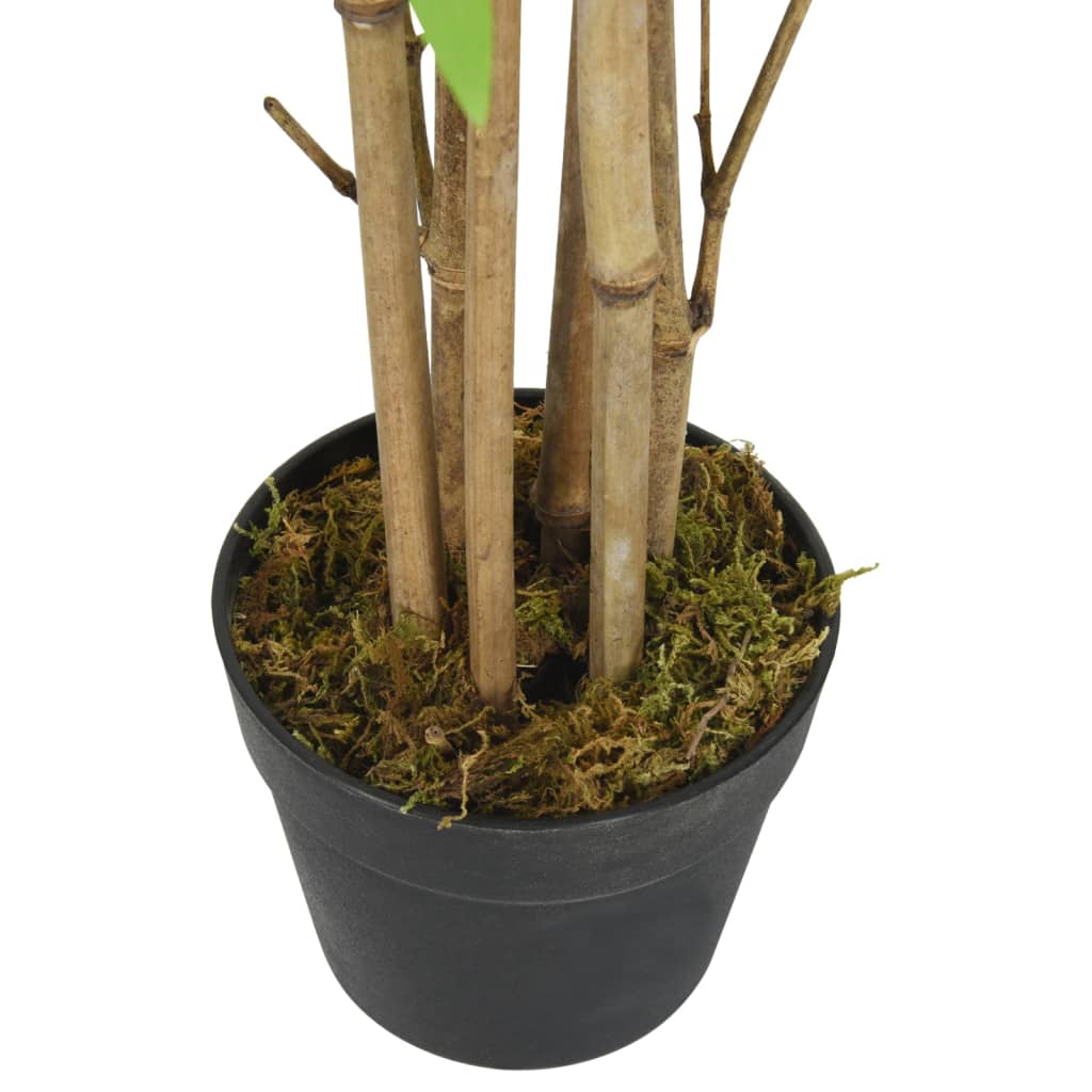 Vidaxl Künstliche Pflanzenbambus 828 Blätter 150 cm Grün