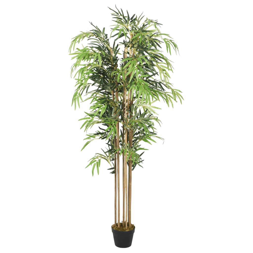 VidaXL Kunstpflanze Bambus 1605 Blätter 180 cm Grün