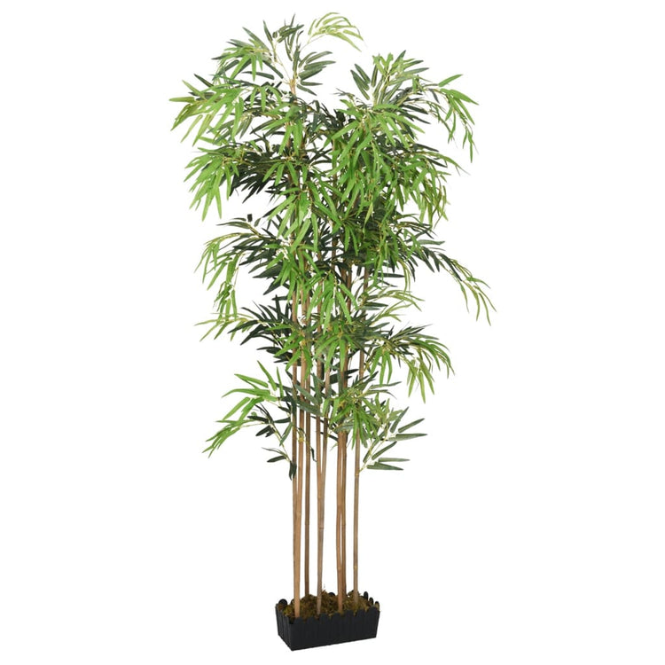 Vidaxx Kunstpflanze Bambus 1095 Blätter 150 cm grün