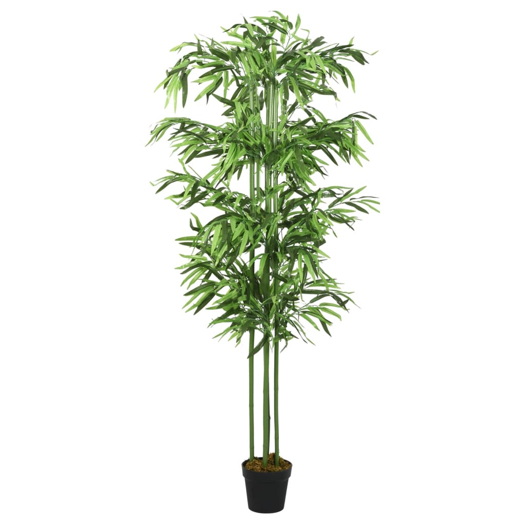 Vidaxx Kunstpflanze Bambus 576 Blätter 150 cm grün