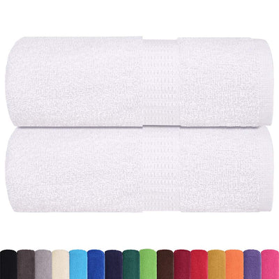 Vidaxl Waschlappen 2 ST 15x21 cm 360 g m² 100% Baumwollweiß