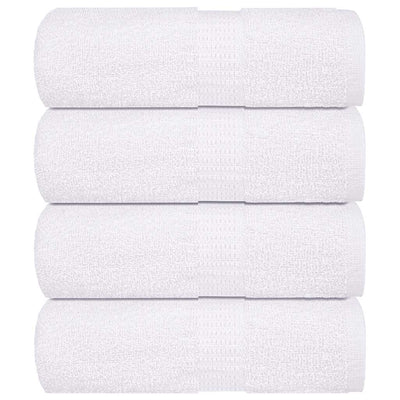 Vidaxl Waschlappen 4 ST 15x21 cm 360 g m² 100% Baumwollweiß