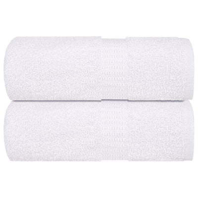 Vidaxl -Seifenwischtücher 2 ST 30x30 cm 360 g m² 100% Baumwollweiß