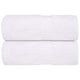 Vidaxl -Seifenwischtücher 2 ST 30x30 cm 360 g m² 100% Baumwollweiß