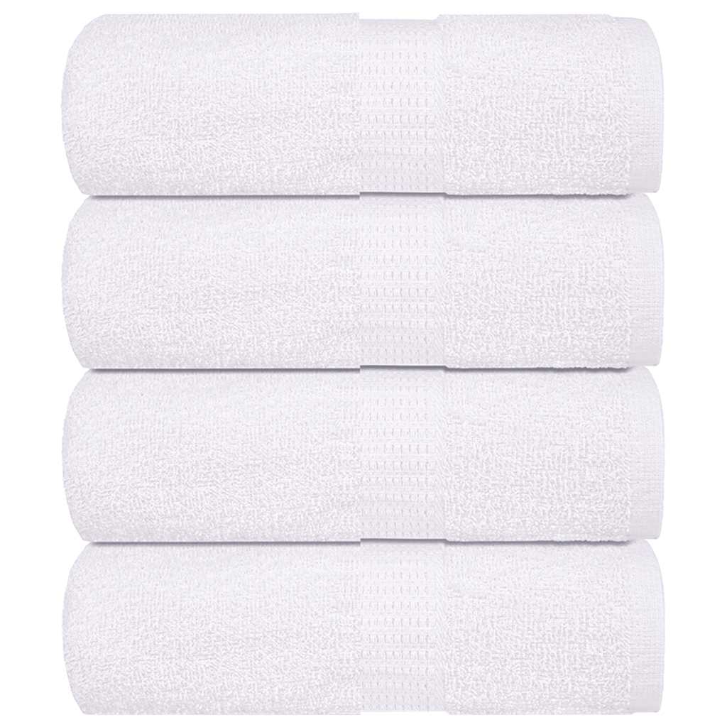 Vidaxl Seifenwisch 4 ST 30 x 30 cm 360 g m² 100% Baumwollweiß