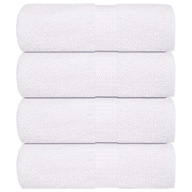 Vidaxl Seifenwisch 4 ST 30 x 30 cm 360 g m² 100% Baumwollweiß