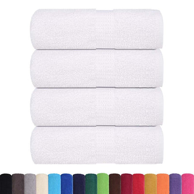 Vidaxl Seifenwisch 4 ST 30 x 30 cm 360 g m² 100% Baumwollweiß