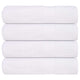 VIDAXL -Handtücher 4 ST 50x100 cm 360 g m² 100% Baumwoll weiß