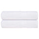 VIDAXL Duschtücher 2 ST 70x140 cm 360 g m² 100% Baumwollweiß