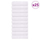 VIDAXL Duschtücher 25 ST 70x140 cm 360 g m² 100% Baumwollweiß