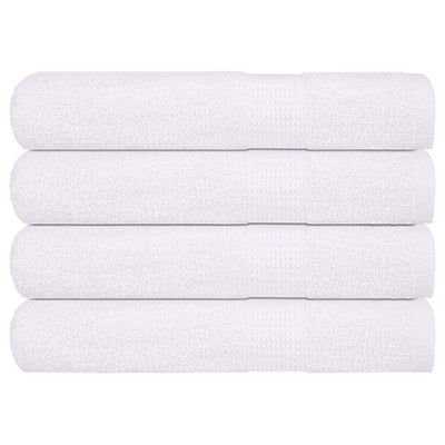 VIDAXL -Handtücher 4 ST 100x200 cm 360 g m² 100% Baumwoll weiß