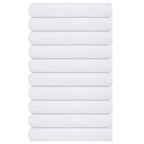 VIDAXL -Handtücher 10 Stcs 100x200 cm 360 g m² 100% Baumwollweiß - afbeelding 2