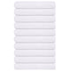 VIDAXL -Handtücher 10 Stcs 100x200 cm 360 g m² 100% Baumwollweiß