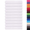 VIDAXL -Handtücher 25 ST 100x200 cm 360 g m² 100% Baumwollweiß