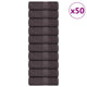 VIDAXL GAST WIPES 50ST 30 x 50 cm 360 g m² 100% Baumwoll -Anthrazit -gelöscht