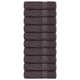 Vidaxl Badetücher 10 Stk 100x150 cm 360 g m² 100% Baumwoll -Anthrazit