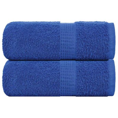 Vidaxl Seifenwisch 2 ST 30 x 30 cm 360 g m² 100% Baumwollblau