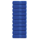 Vidaxl Seifenwisch 10 ST 30 x 30 cm 360 g m² 100% Baumwollblau