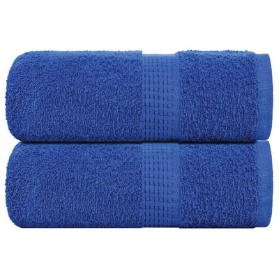 Vidaxl Gäste Wischtücher 2 PCs 30x50 cm 360 g m² 100% Baumwollblau