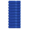 VIDAXL -Handtücher 10 ST 50x100 cm 360 g m² 100% Baumwollblau