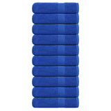 Vidaxl Badetücher 10 Stk 100x150 cm 360 g m² 100% Baumwollblau - afbeelding 1