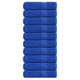 Vidaxl Badetücher 10 Stk 100x150 cm 360 g m² 100% Baumwollblau