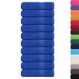 Vidaxl Badetücher 10 Stk 100x150 cm 360 g m² 100% Baumwollblau - afbeelding 2