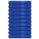 VIDAXL -Handtücher 10 Stcs 100x200 cm 360 g m² 100% Baumwollblau