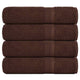 VIDAXL -Handtücher 4 ST 50x100 cm 360 g m² 100% Baumwollbraun