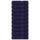 VIDAXL -Handtücher 10 ST 50x100 cm 360 g m² 100% Baumwollmarineblau