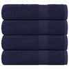 Vidaxl Badetücher 4 ST 100x150 cm 360 g m² 100% Baumwollmarineblau