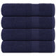 Vidaxl Badetücher 4 ST 100x150 cm 360 g m² 100% Baumwollmarineblau