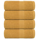 Vidaxl -Seifenwischtücher 4 ST 30 x 30 cm 360 g m² 100% Baumwollgoldfarbe