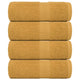 VIDAXL GAST WIPES 4 PCS 30 x 50 cm 360 g m² 100% Baumwollgoldfarbe