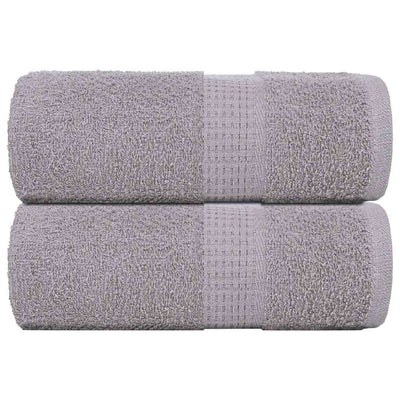 Vidaxl -Seifenwischtücher 2 ST 30 x 30 cm 360 g m² 100% Baumwollgrau