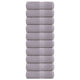 Vidaxl Seifenwisch 10 ST 30 x 30 cm 360 g m² 100% Baumwollgrau