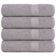 VIDAXL Duschtücher 4 ST 70x140 cm 360 g m² 100% Baumwollgrau
