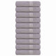 Vidaxl Badetücher 10 ST 100x150 cm 360 g m² 100% Baumwollgrau