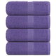 Vidaxl -Seifenwischtücher 4 ST 30 x 30 cm 360 g m² 100% Baumwolllila