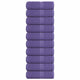 Vidaxl -Seifenwischtücher 10 ST 30 x 30 cm 360 g m² 100% Baumwolllila