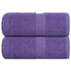 VIDAXL GAST WIPES 2 PCs 30 x 50 cm 360 g m² 100% Baumwollviolette