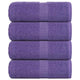 Vidaxl Gäste Tücher 4 ST 30x50 cm 360 g m² 100% Baumwolllila