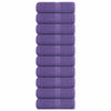 Vidaxl Gäste Wischtücher 10 Stcs 30x50 cm 360 g m² 100% Baumwolllila