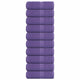 Vidaxl Gäste Wischtücher 10 Stcs 30x50 cm 360 g m² 100% Baumwolllila