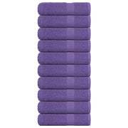 Vidaxl Badetücher 10 Stcs 100x150 cm 360 g m² 100% Baumwolllila - afbeelding 1